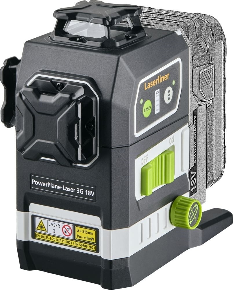 Laserliner PowerPlane-Laser 3G Multi 18V