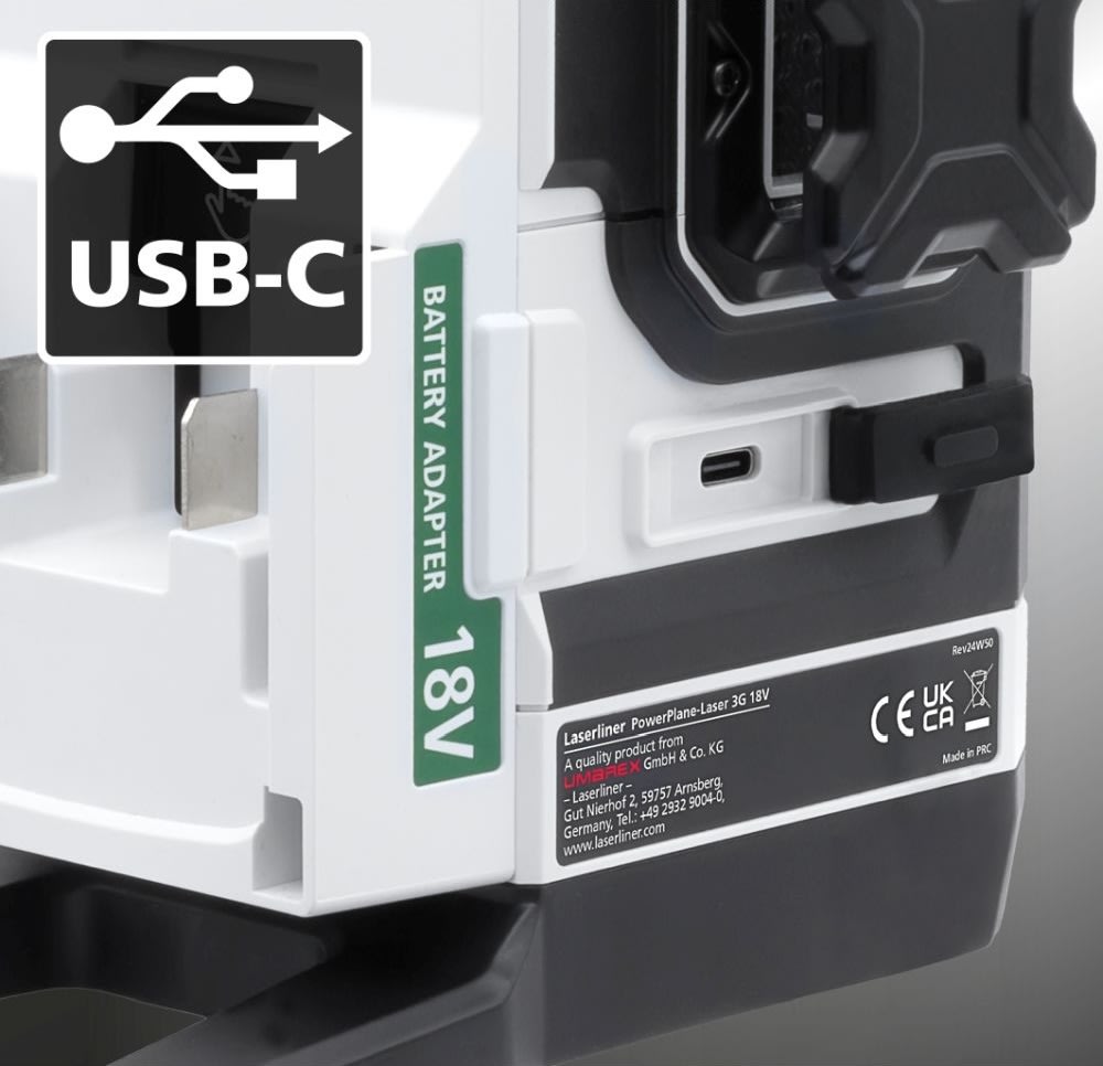 Laserliner PowerPlane-Laser 3G Multi 18V