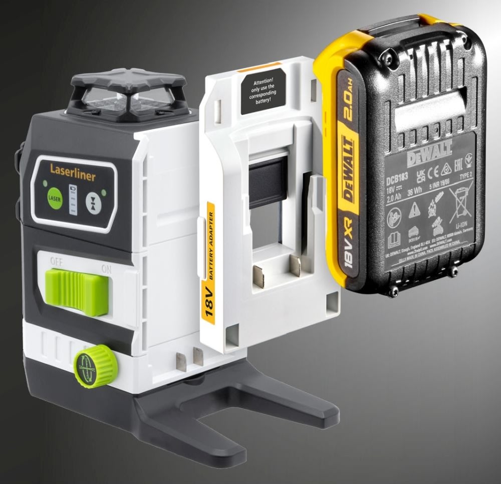 LaserLiner PowerAdapter DeWalt