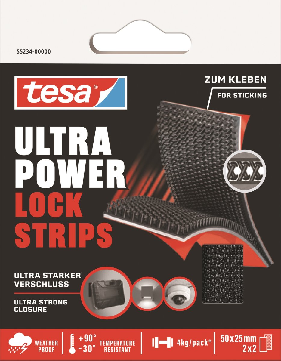 tesa Ultra Power Lock Strips | 25mm x 5cm