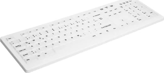 Cherry AK-C8100 medicinsk tastatur, hvid