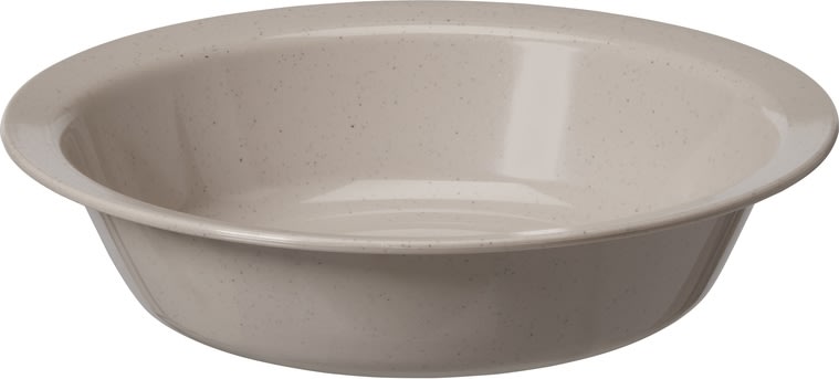 GastroMax Dyb tallerken, BIO, gråbrun, Ø19,5 cm