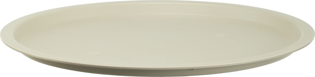 Akita låg, rund, beige