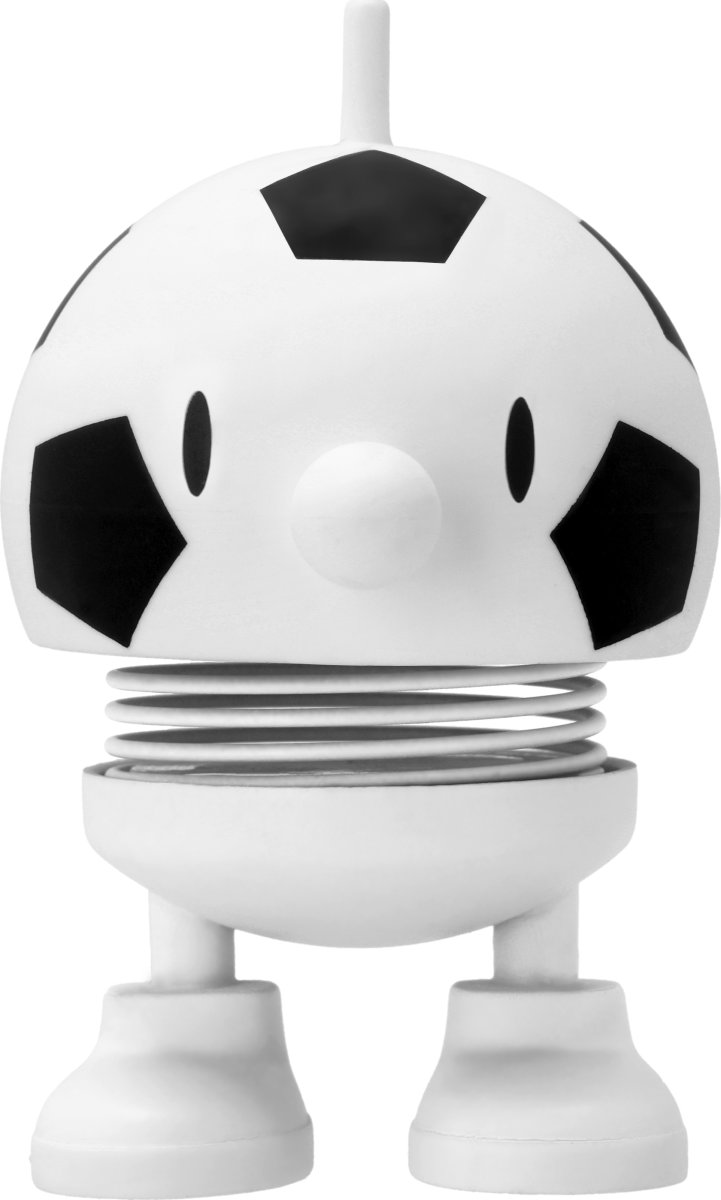 Hoptimist Fodbold Bumble, str. s, hvid