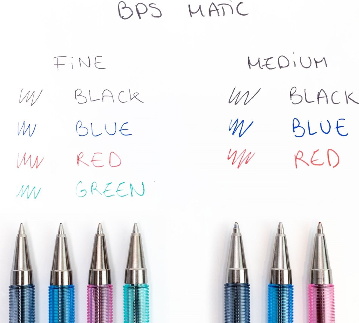 Pilot BP-S Matic Kuglepen | M | Sort
