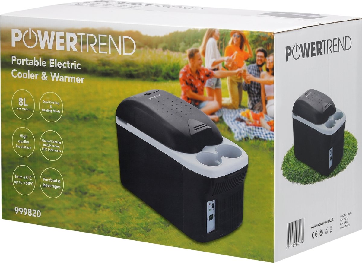 Powertrend 12V KØLE-/VARMEBOKS 8L