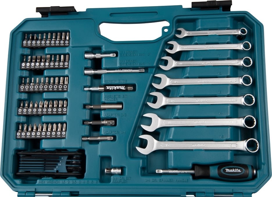 Makita Topnøglesæt 120 dele