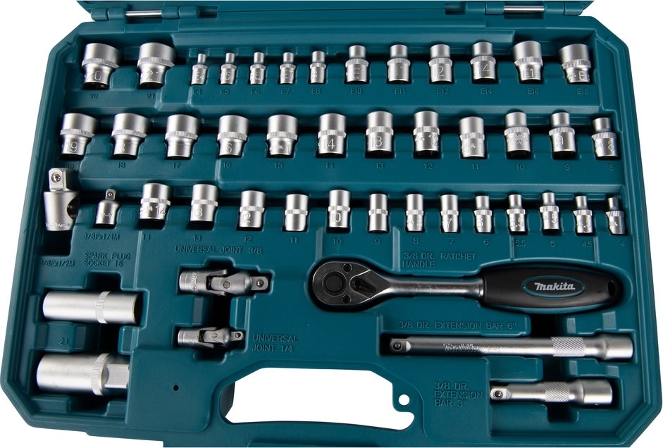 Makita Topnøglesæt 120 dele