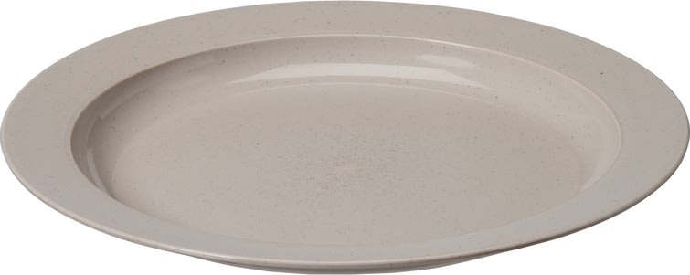 GastroMax Tallerken, BIO, gråbrun, Ø25 cm