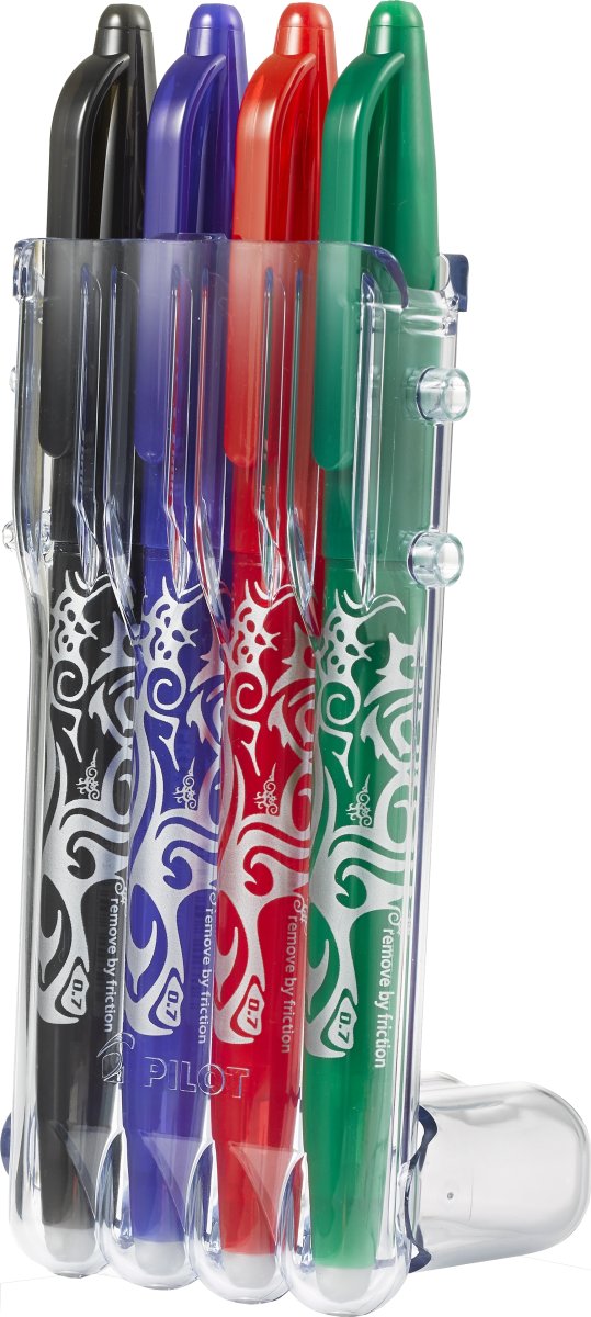 Pilot FriXion Ball Rollerpen | M | 4 farver
