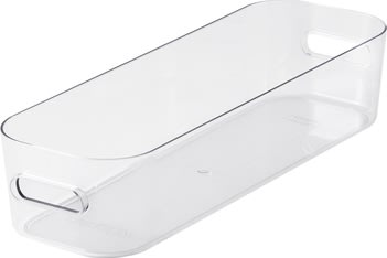 Compact Clear Opbevaringsboks Slim, 1,3 L