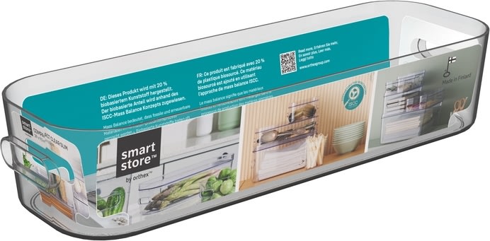 Compact Clear Opbevaringsboks Slim, 1,3 L