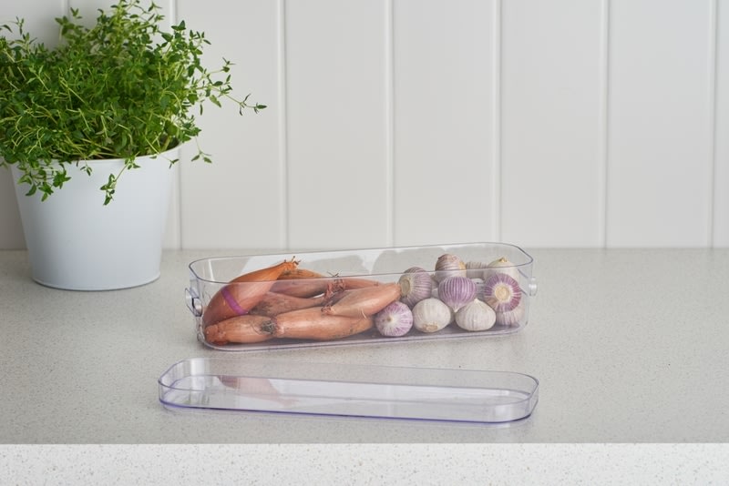 Compact Clear Opbevaringsboks Slim, 1,3 L