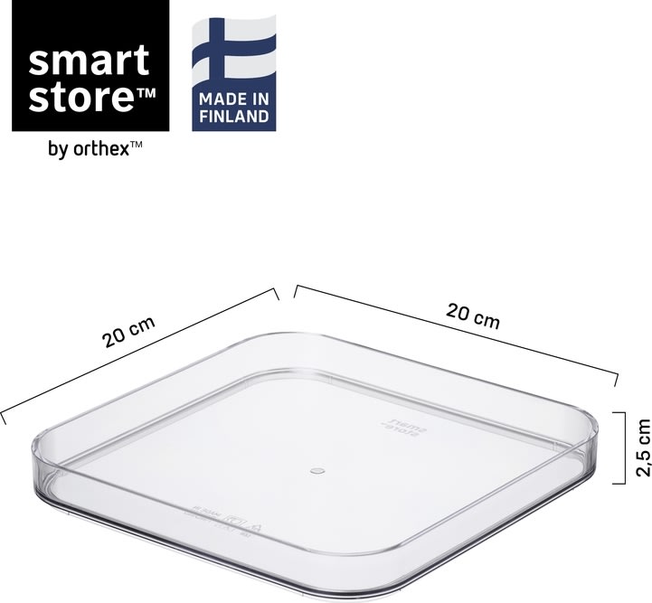 Compact Clear Square M+L låg