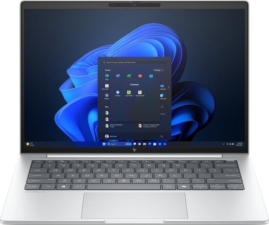 HP EliteBook 8 G1i 14" notebook, sølv
