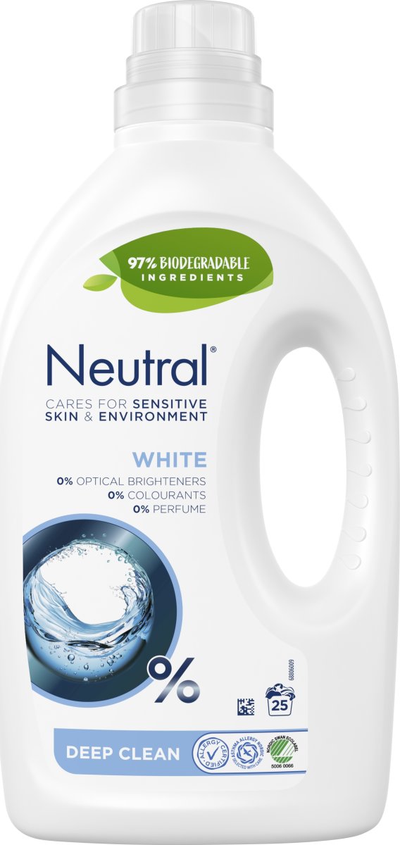 Neutral Flydende Vaskemiddel | White | 1,25 L