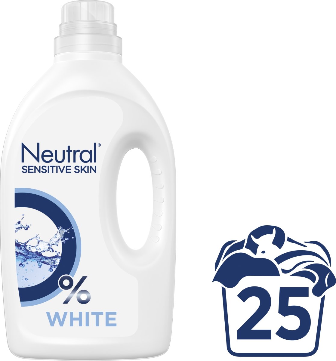 Neutral Flydende Vaskemiddel | White | 1,25 L