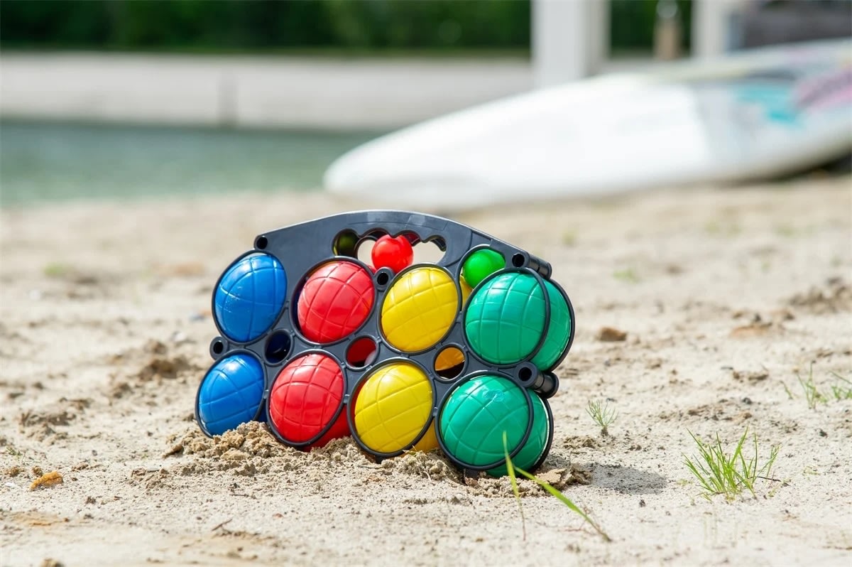 Petanque i plast m/ 8 kugler