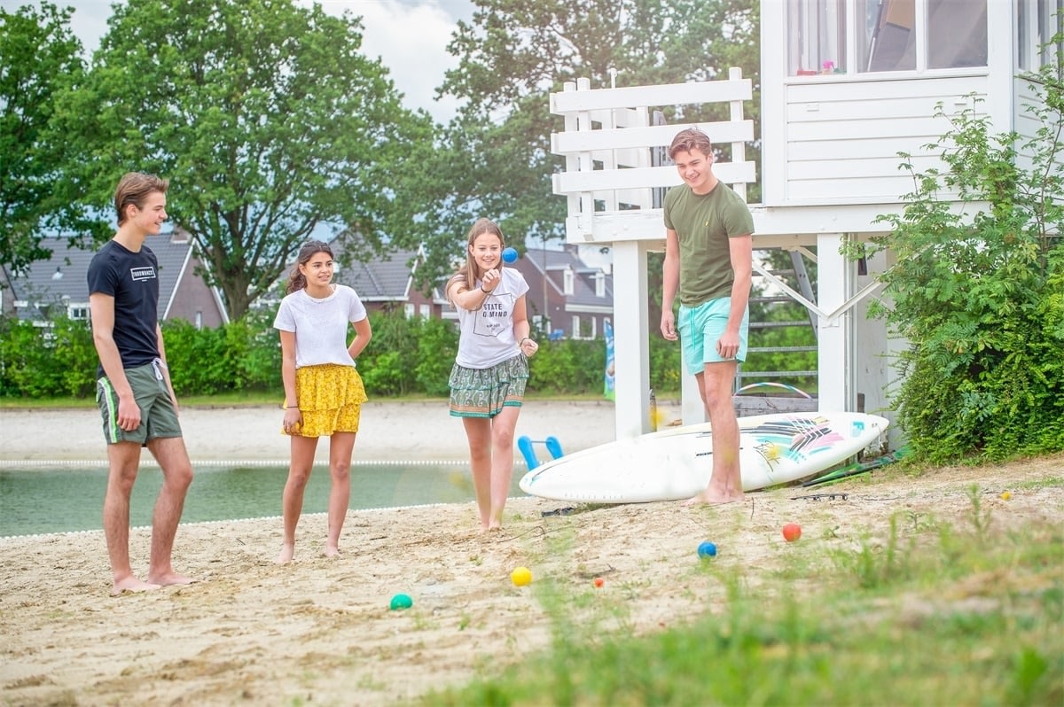 Petanque i plast m/ 8 kugler