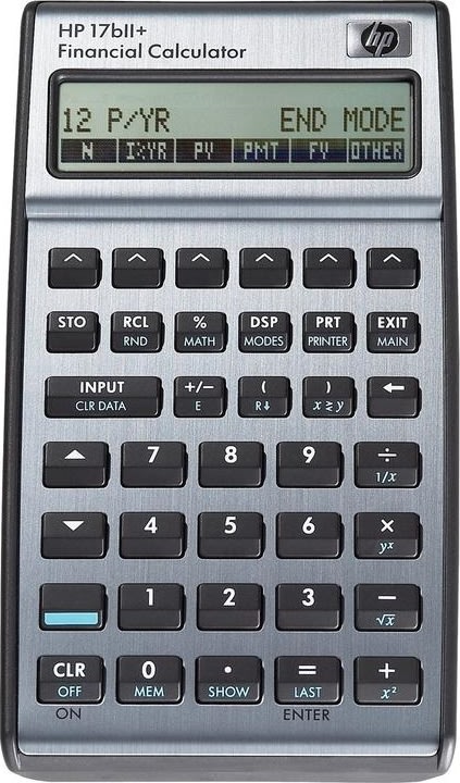 HP 17BII+ Finans lommeregner