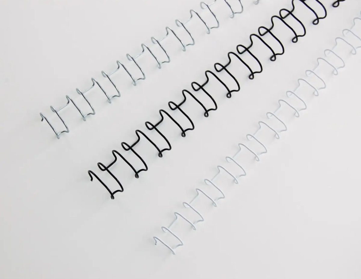 GBC metal spiralryg A4, 34 rings, 8mm, sølv