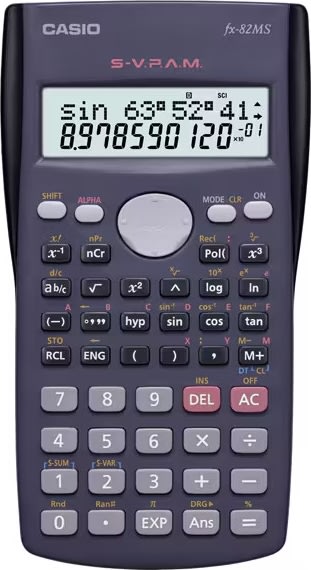 Casio FX-82MS lommeregner