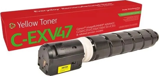 Xerox C-EXV47  Everyday lasertoner, gul