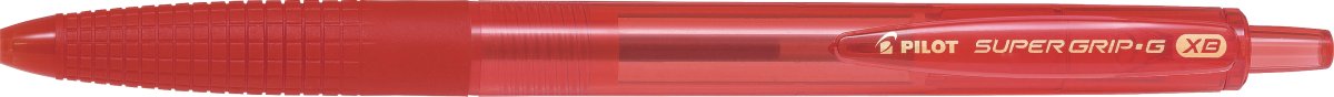 Pilot Super Grip G Kuglepen | XB | Rød