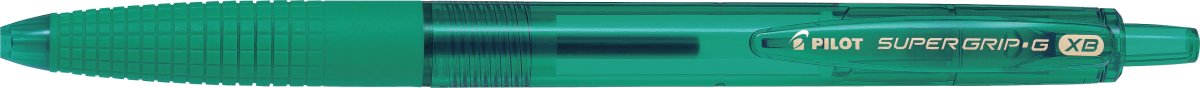 Pilot Super Grip G Kuglepen | XB | Grøn
