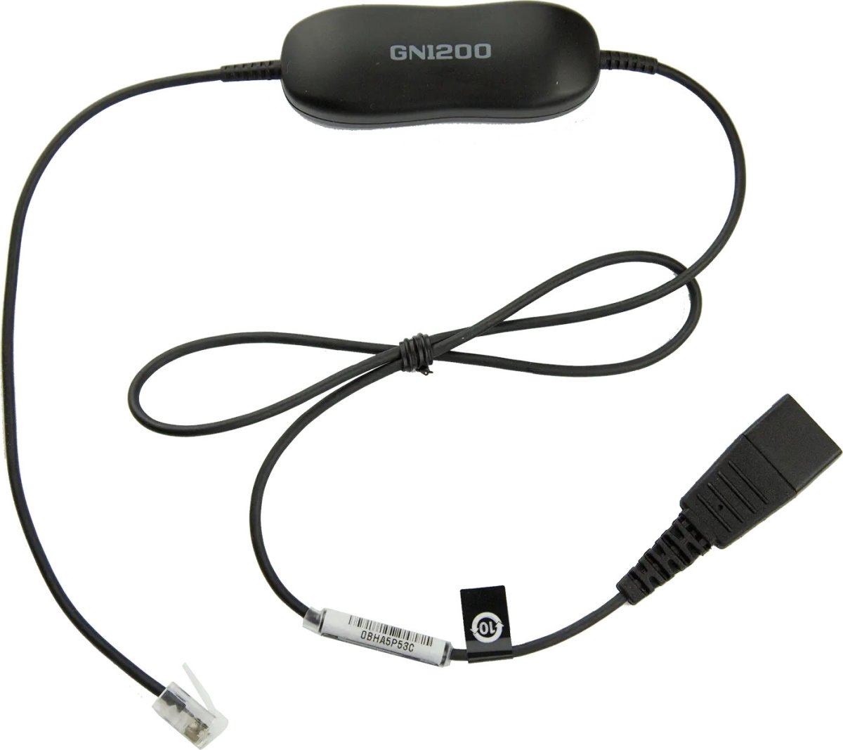 Jabra GN1200 Smart Cord ledning, 0,8 meter