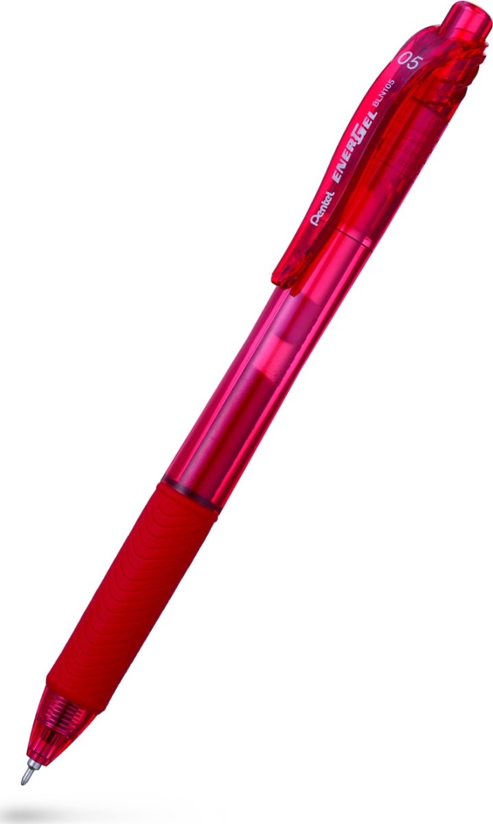 Pentel EnergelX BLN105 Rollerpen | 0,5 | Rød