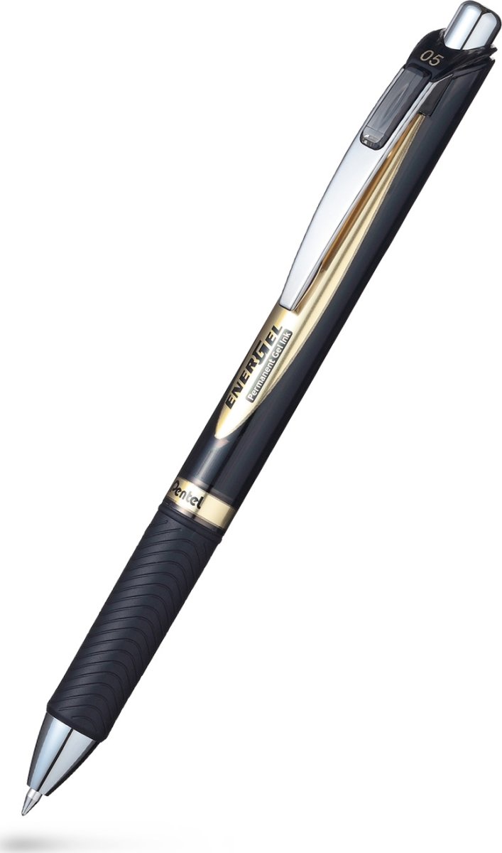 Pentel Energel BLP75 Rollerpen | Permanent | Sort