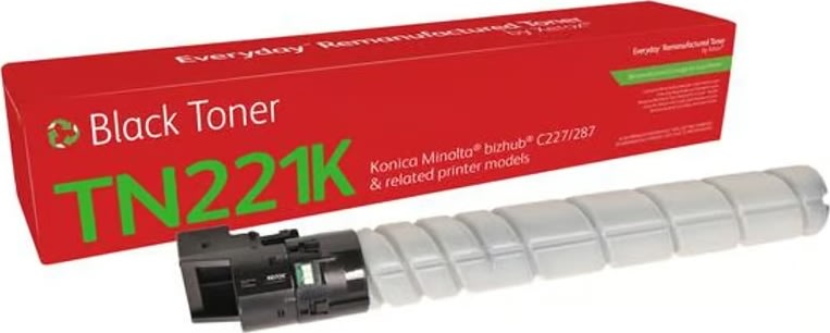 Xerox TN221K Everyday lasertoner, sort