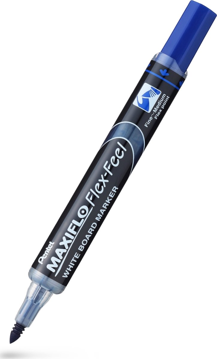 Pentel Maxiflo Flex Whiteboard Marker | Blå