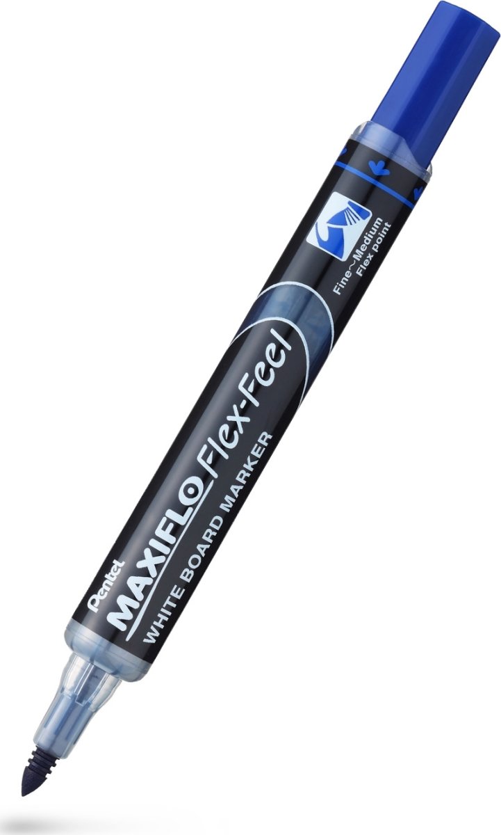 Pentel Maxiflo Flex Whiteboard Marker | Blå