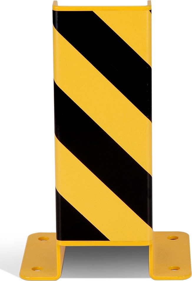 Påkørselsværn t/reol, U-profil, 400x245x200 mm