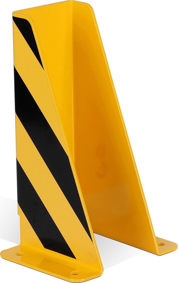 Påkørselsværn t/reol, U-profil, 400x245x200 mm