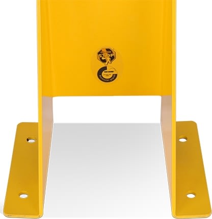 Påkørselsværn t/reol, U-profil, 400x270x205 mm