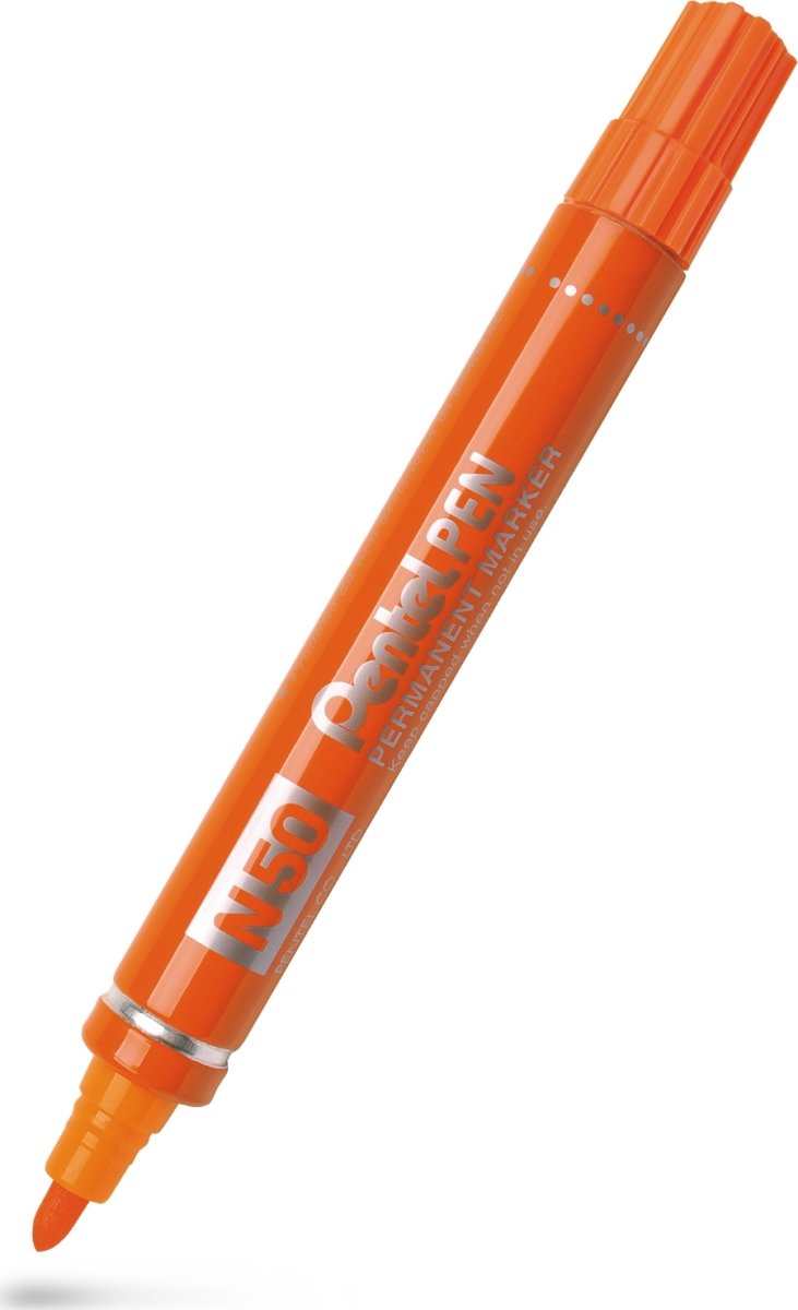 Pentel N50 Permanent marker | Rund | Orange