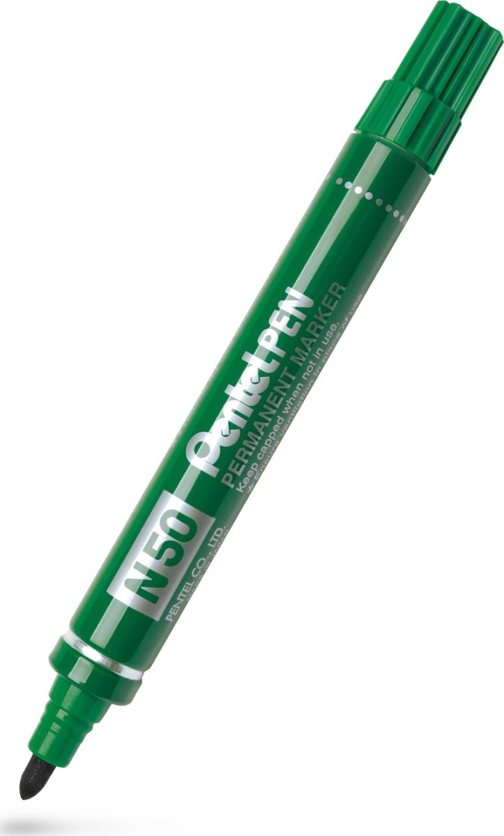 Pentel N50 Permanent marker | Rund | Grøn