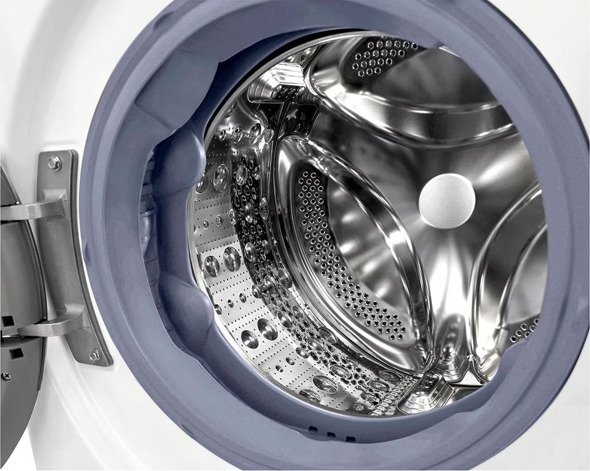 LG FV90VNS2QE vaskemaskine, 9 KG, hvid