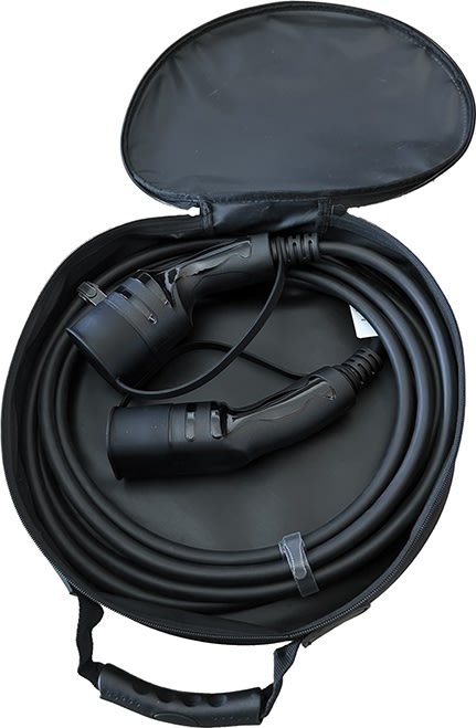 Avant type-2 16a 3-faset ladekabel, 5 meter