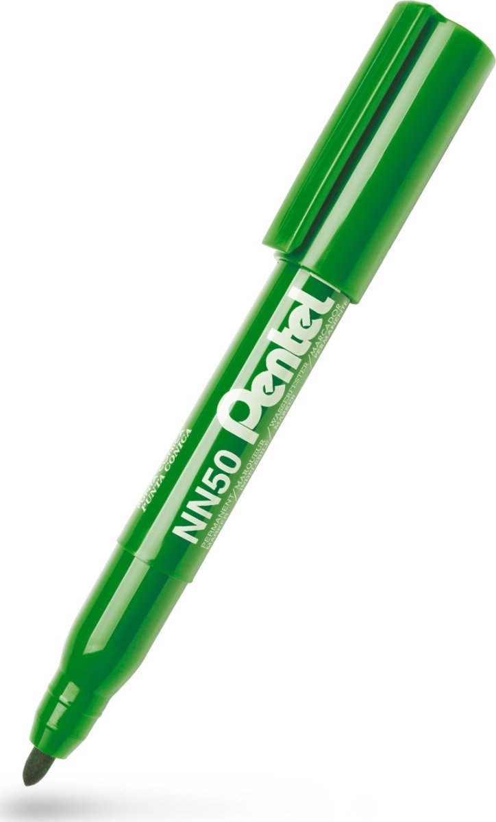 Pentel NN50 Permanent marker | Rund | Grøn