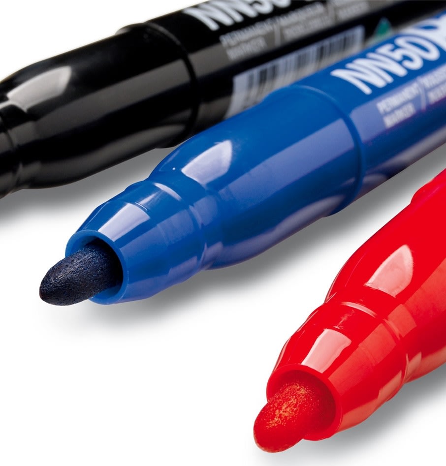 Pentel NN50 Permanent marker | Rund | Sort