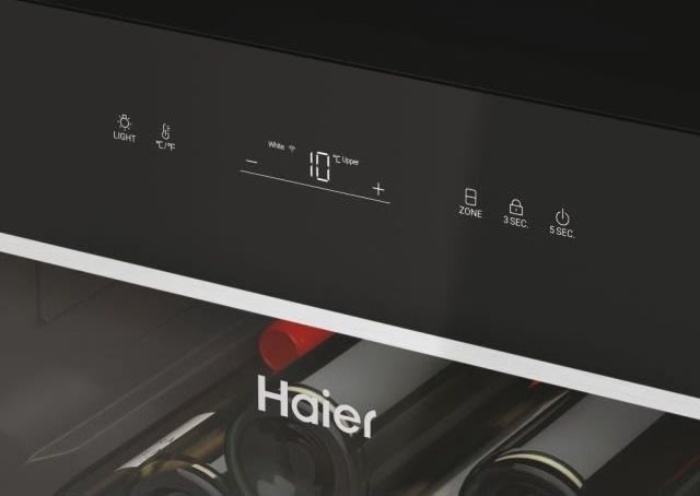Haier vinkøler 60 serie 7, sort
