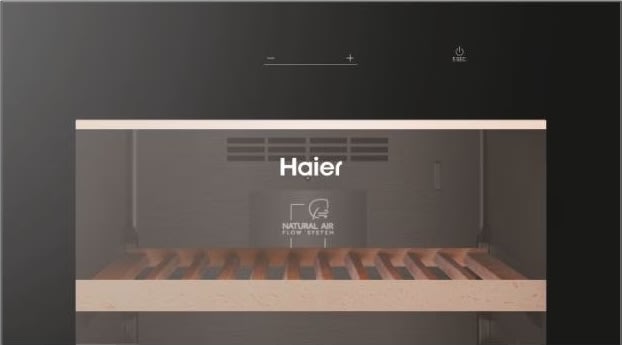 Haier vinkøler 60 serie 7, sort