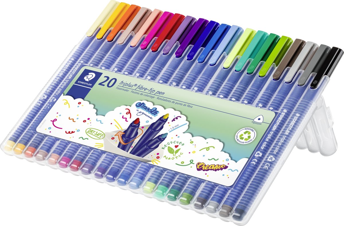 Staedtler Triplus Color Tusser | 20 farver