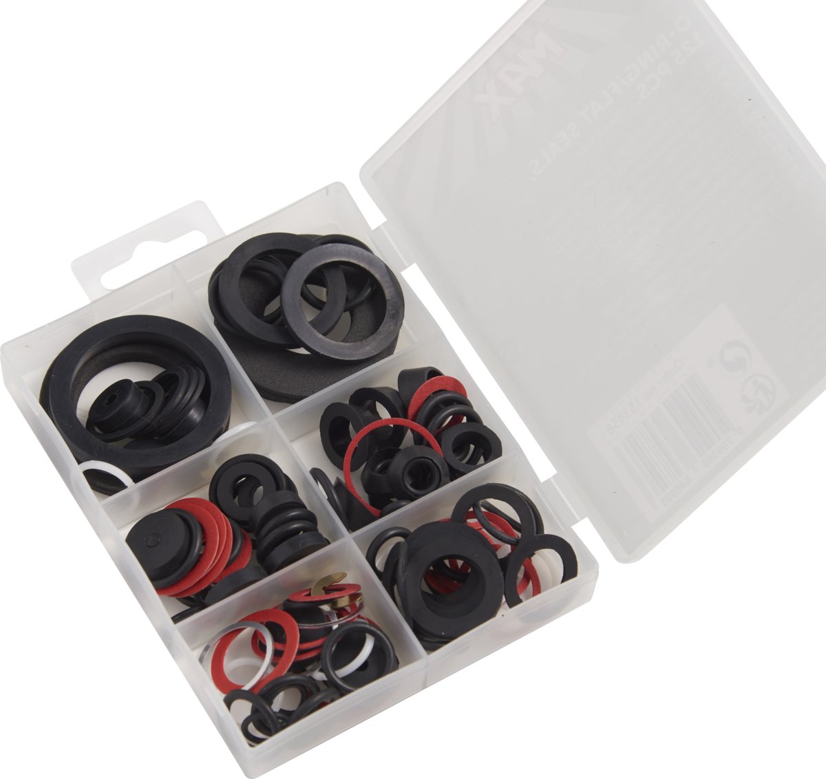 Probuilder O-ring og fladpakningssæt, 125 stk.