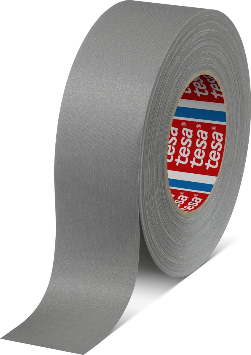 tesa eventtape, 50mm x 50m, grå