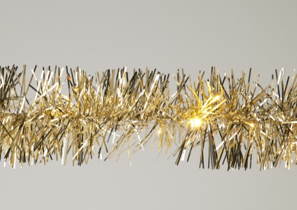 Guirlande m. LED, 10 m, champagnefarvet